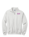 Sigma Lambda Gamma Quarter Zip- Letters