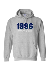 Tau Psi Omega 1996- Gray Hoodie