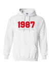 Omega Delta Phi 1987- White Hoodie