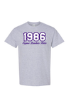 Sigma Lambda Beta 1986- Gray T-Shirt