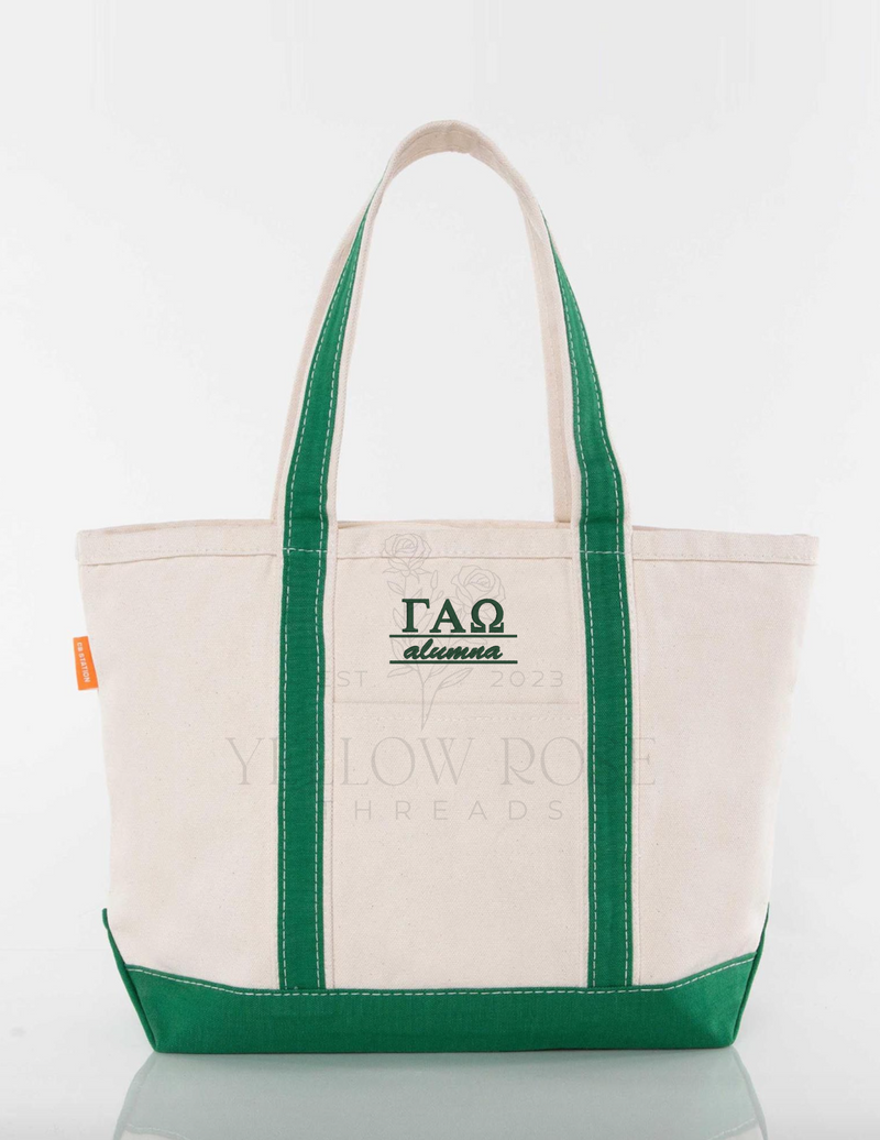 Gamma Alpha Omega Med/Large HD Tote Bag Alumna
