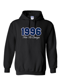 Tau Psi Omega 1996- Black Hoodie