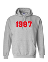 Omega Delta Phi 1987- Gray Hoodie