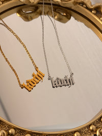 Kappa Delta Chi Old English Necklace