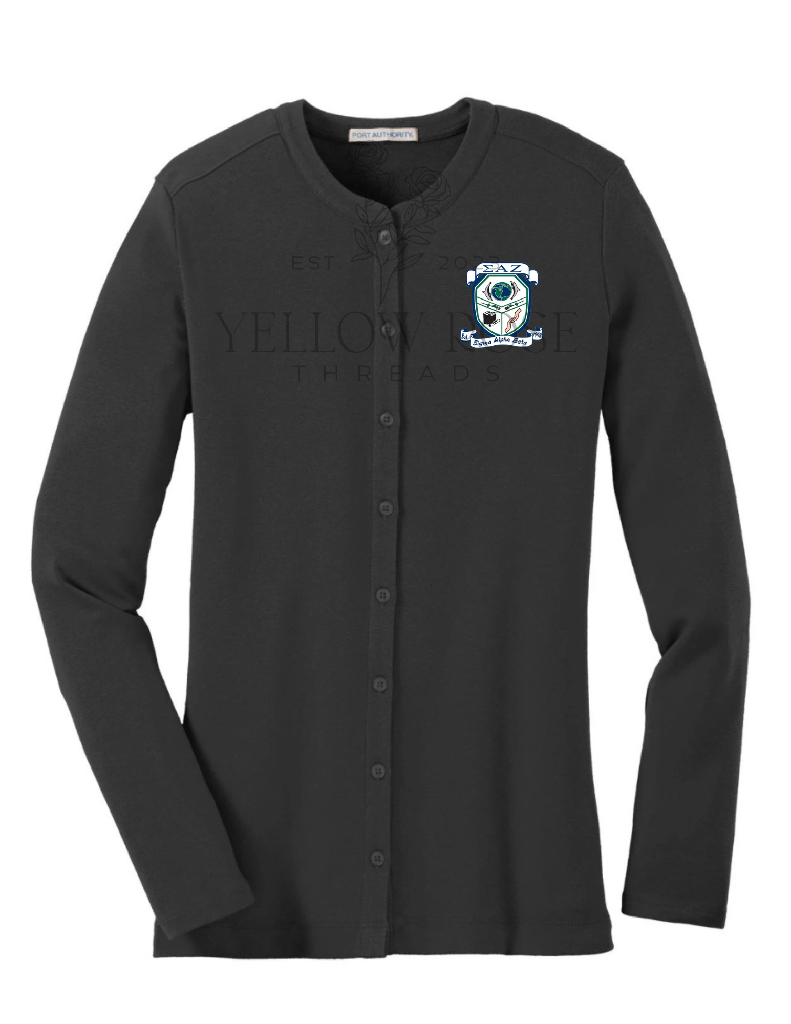 Sigma Alpha Zeta- Shield Cardigan