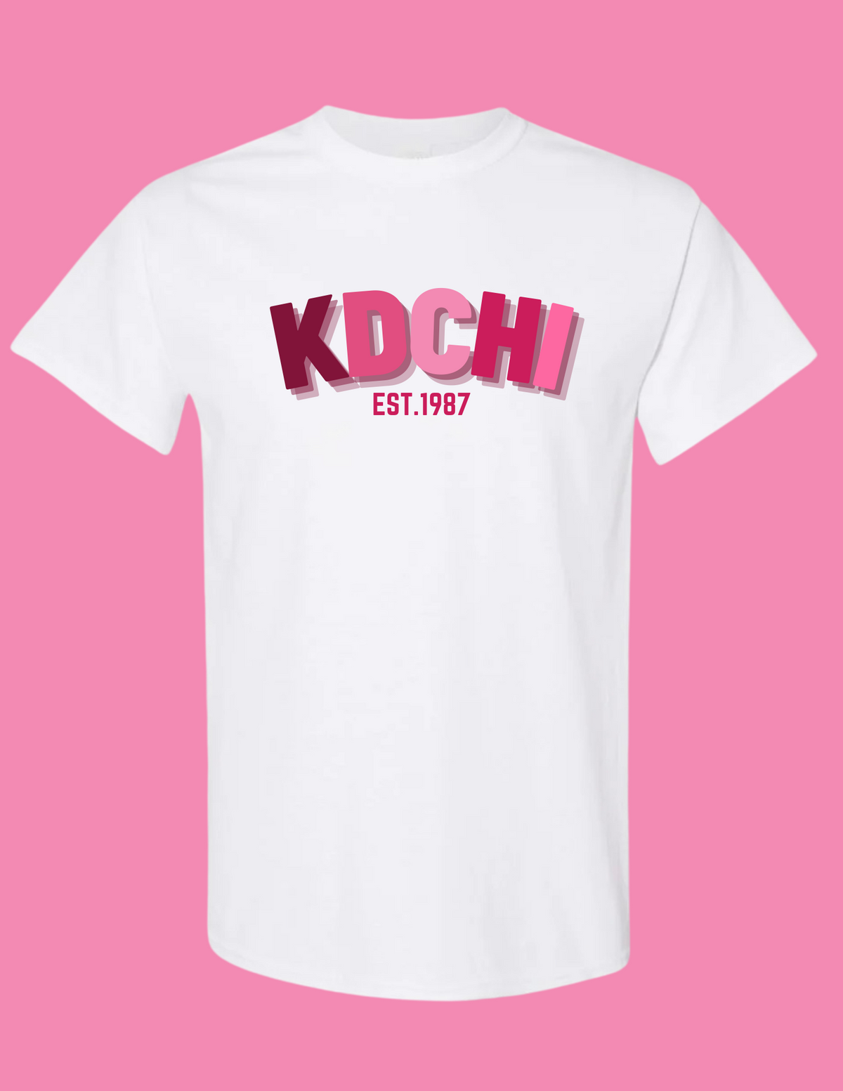 Kdchi Curved Colored T Shirt