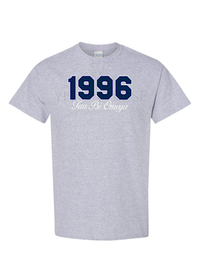 Tau Psi Omega 1996 Gray T-Shirt