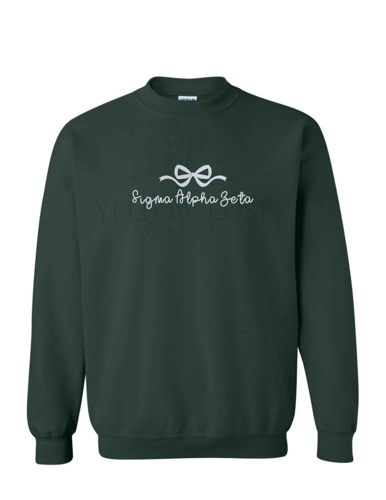 Sigma Alpha Zeta Bow Sweatshirt