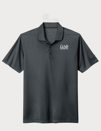 Omega Delta Phi Nike Polo- Letters Fraternity Inc