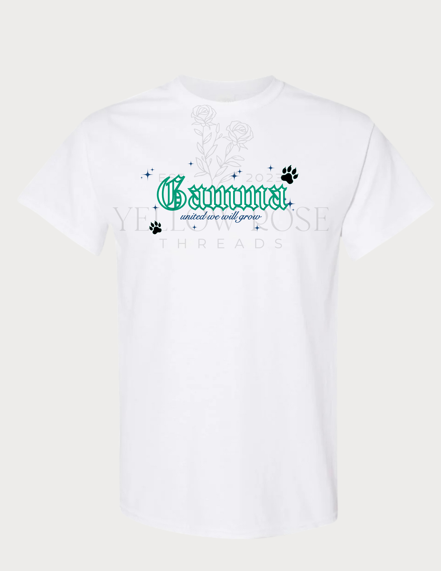 Gamma Alpha Omega Y2K T-Shirt