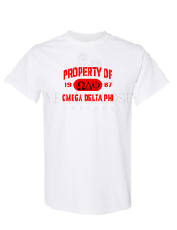 Omega Delta Phi Property of T-Shirt