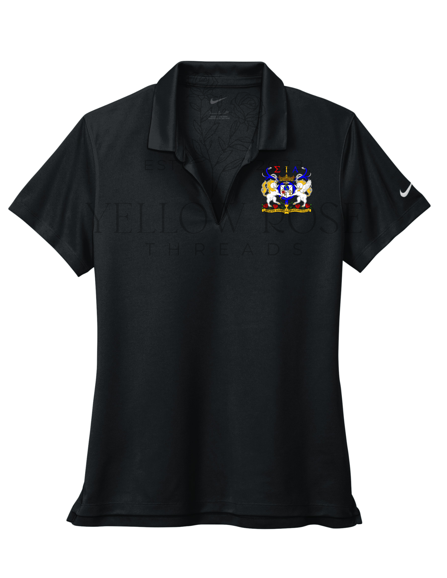 Sigma Iota Alpha Nike Polo- Shield