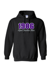 Sigma Lambda Beta 1986- Black Hoodie