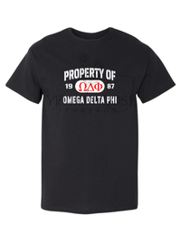 Omega Delta Phi Property of T-Shirt