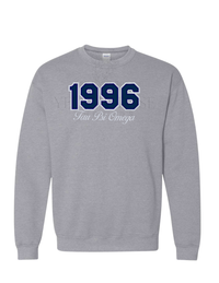 Tau Psi Omega 1996- Gray Sweatshirt