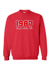 Omega Delta Phi 1987- Red Sweatshirt
