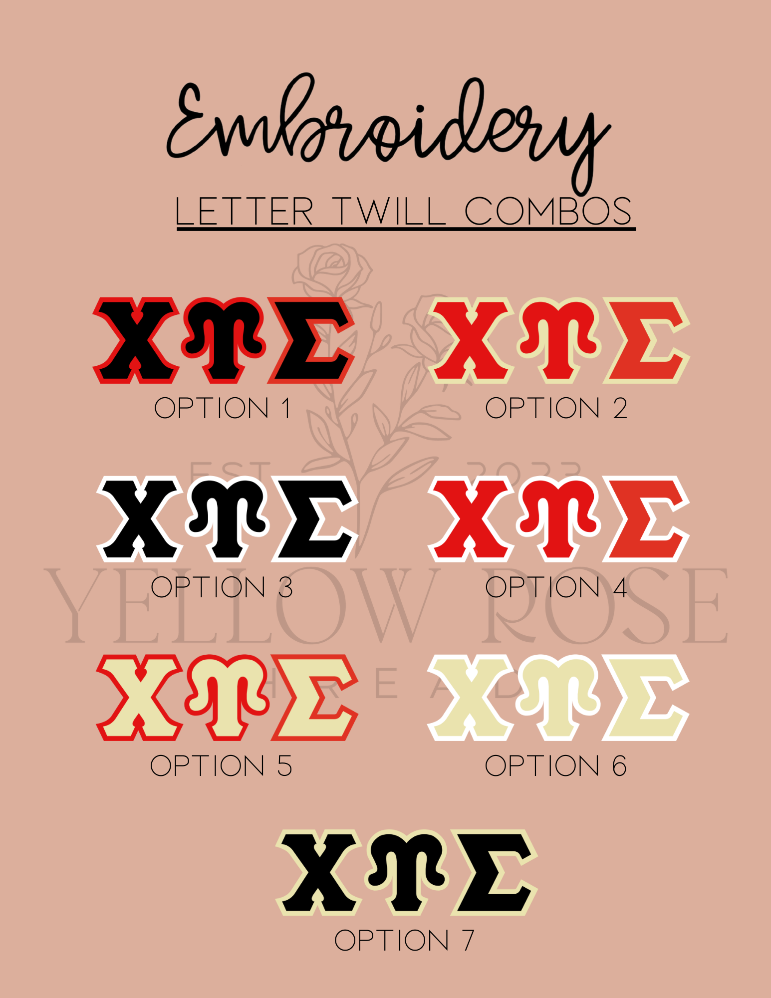 Chi Upsilon Sigma Letters- Black Quarterzip