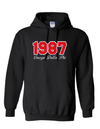Omega Delta Phi 1987- Black Hoodie