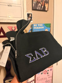 Sigma Lambda Beta Quarter Zip- Small Letters