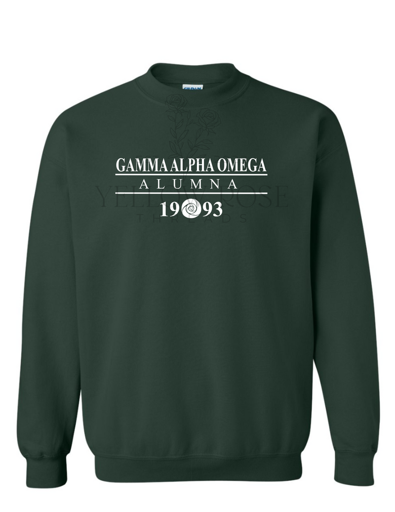 Gamma Alpha Omega Alumna Sweatshirt