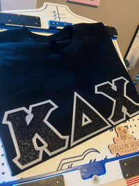 Kappa Delta Chi Single Glitter Letters