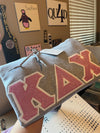 Kappa Delta Chi Single Glitter Letters