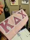 Kappa Delta Chi Double Glitter Letters