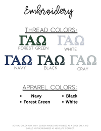 Gamma Alpha Omega 1993 Sweatshirt (Glitter)