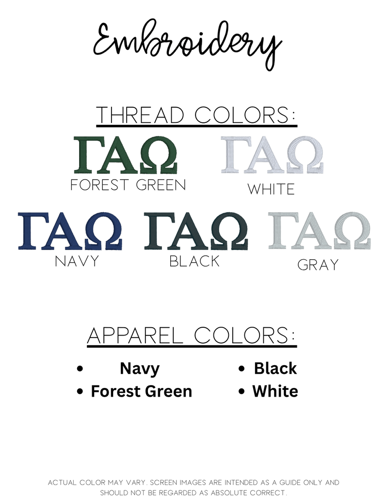 Gamma Alpha Omega 1993 Sweatshirt (Glitter)