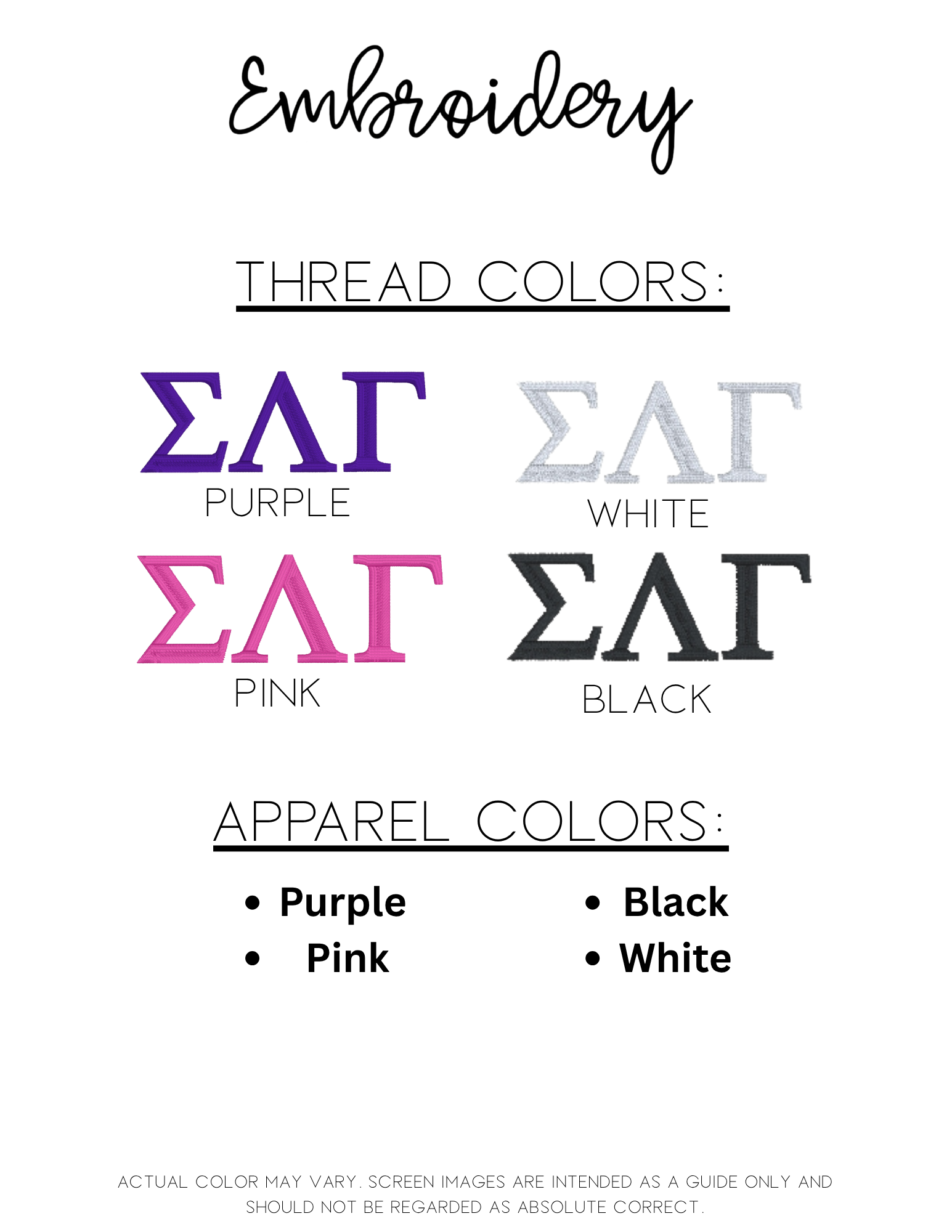 Sigma Lambda Gamma 1990 T-Shirt (Glitter)