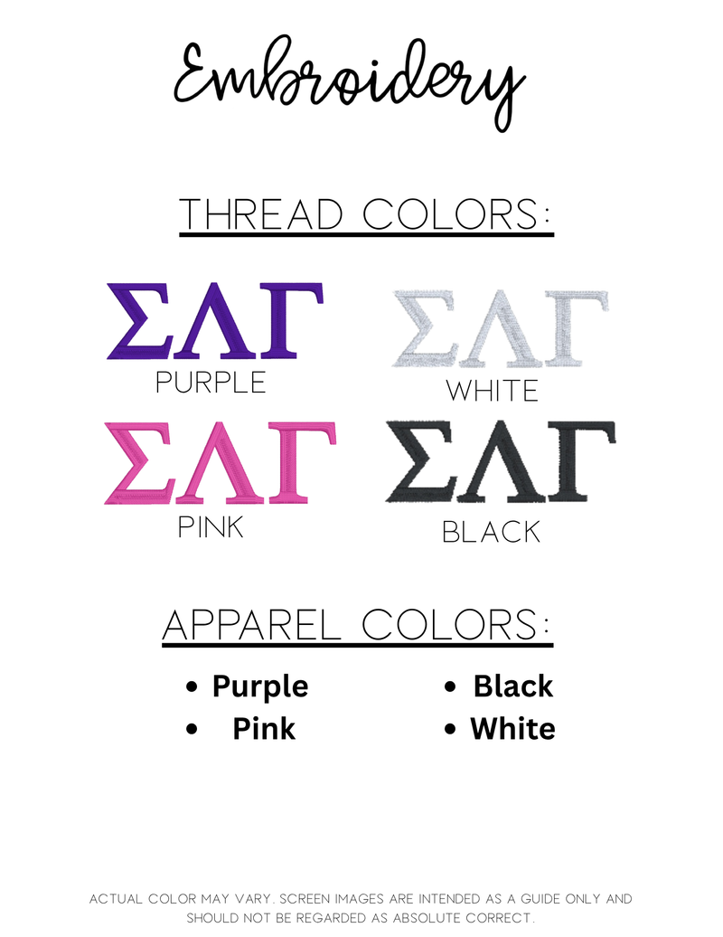 Sigma Lambda Gamma 1990 T-Shirt (Glitter)