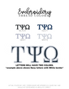 Tau Psi Omega Duffel Bag