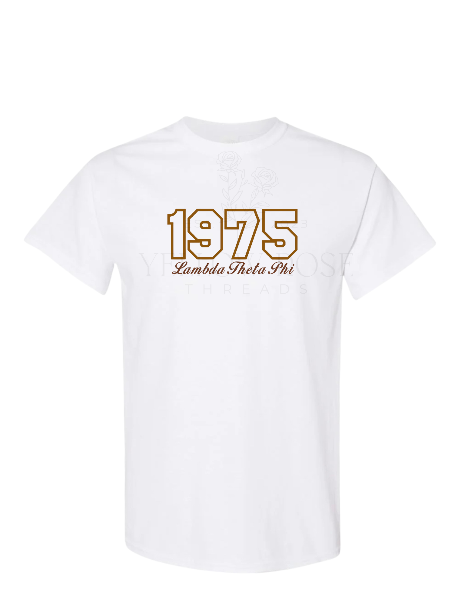 Lambda Theta Phi 1975- White T-Shirt