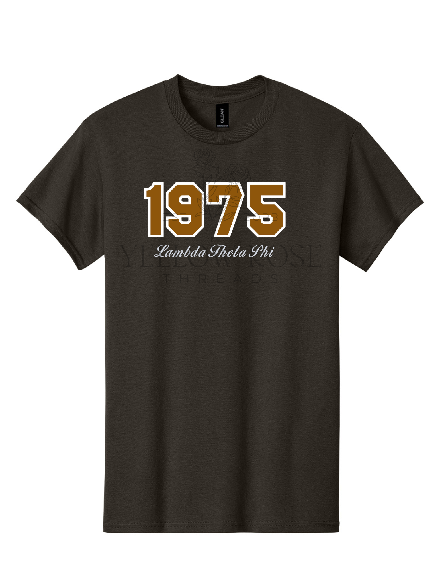Lambda Theta Phi 1975- Brown T-Shirt