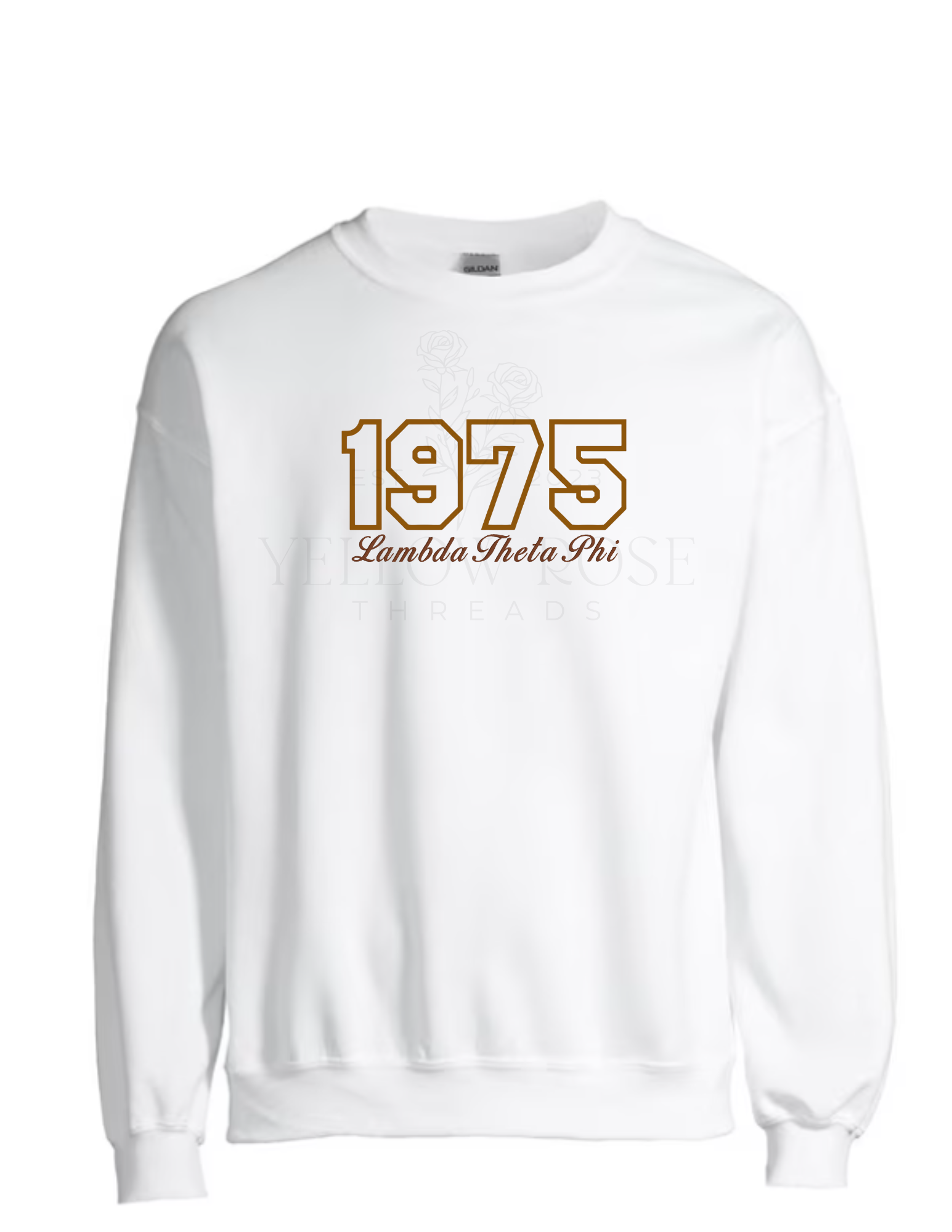 Lambda Theta Phi 1975- White Sweatshirt
