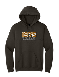 Lambda Theta Phi 1975- Brown Hoodie