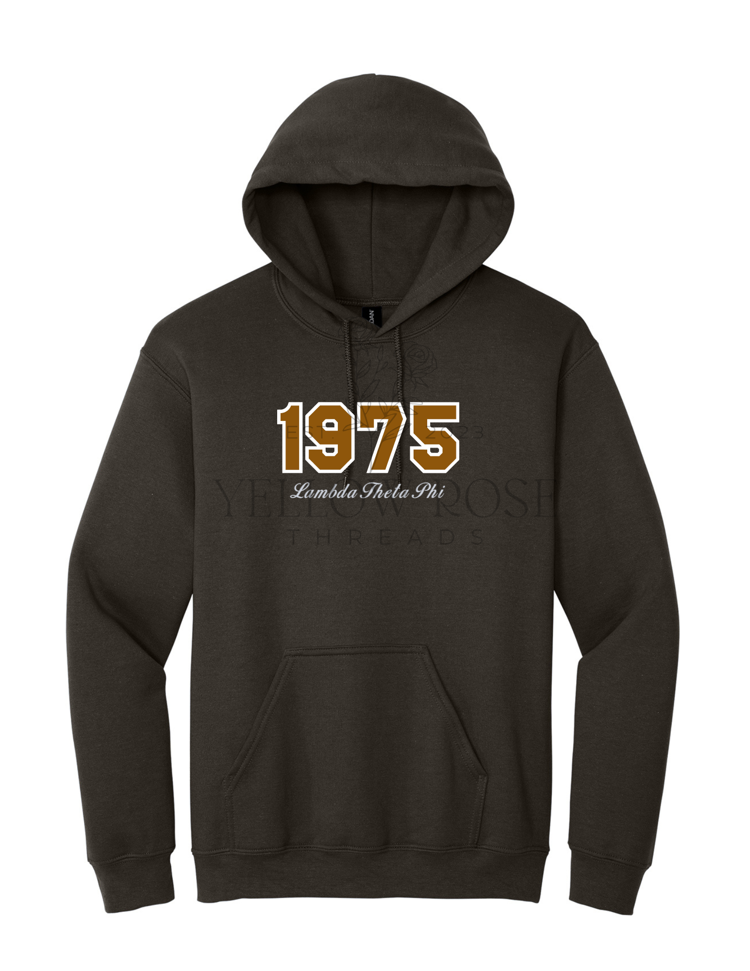 Lambda Theta Phi 1975- Brown Hoodie