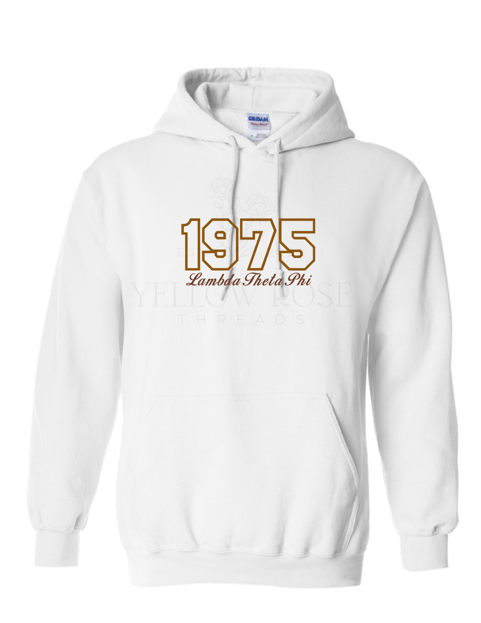 Lambda Theta Phi 1975- White Hoodie