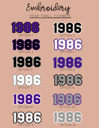 Sigma Lambda Beta 1986- Black Sweatshirt