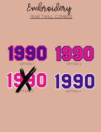 Sigma Lambda Gamma 1990 Pink Hoodie