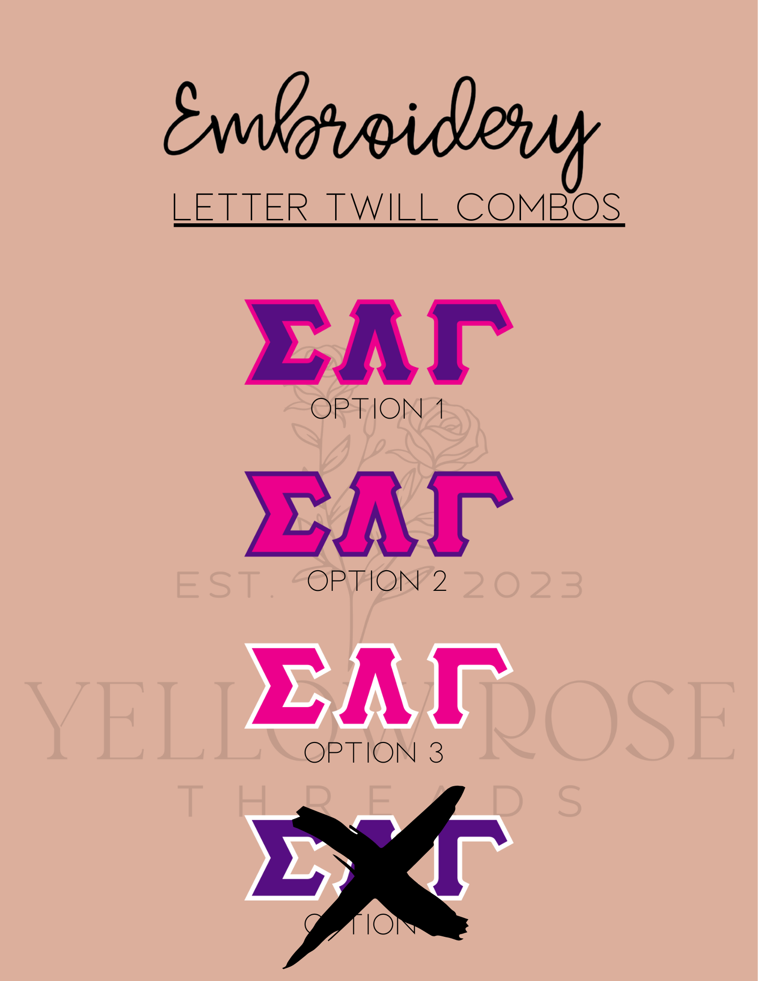 SLG Letters- Purple Sweatshirt