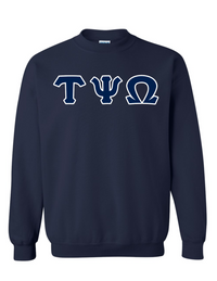 TPO Letters- Navy Sweatshirt