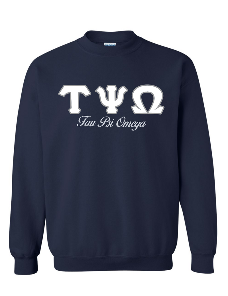 TPO Letters- Navy Sweatshirt w/Org Name