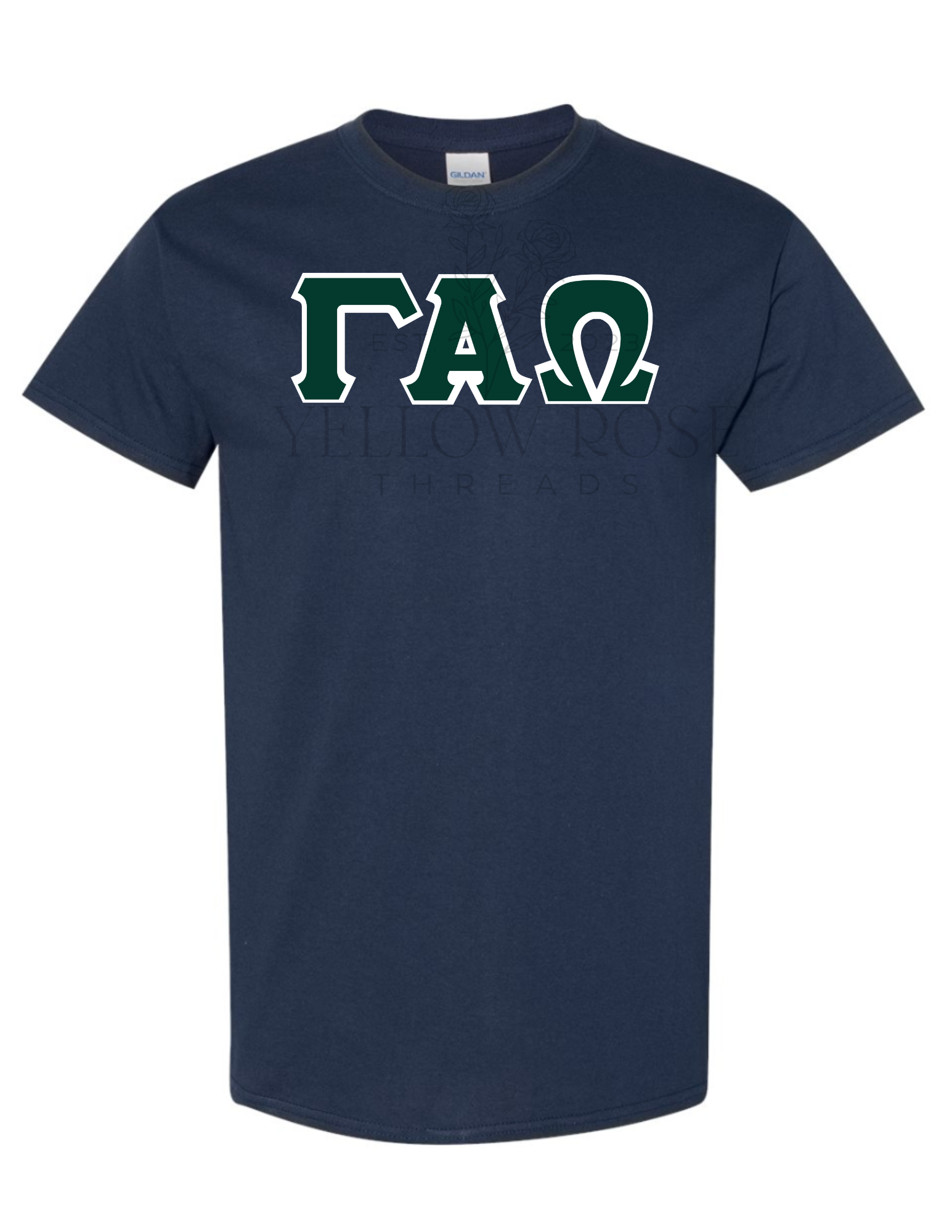 GAO Letters- Navy T-Shirt