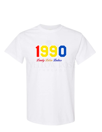 Sigma Iota Alpha 1990 White T-Shirt