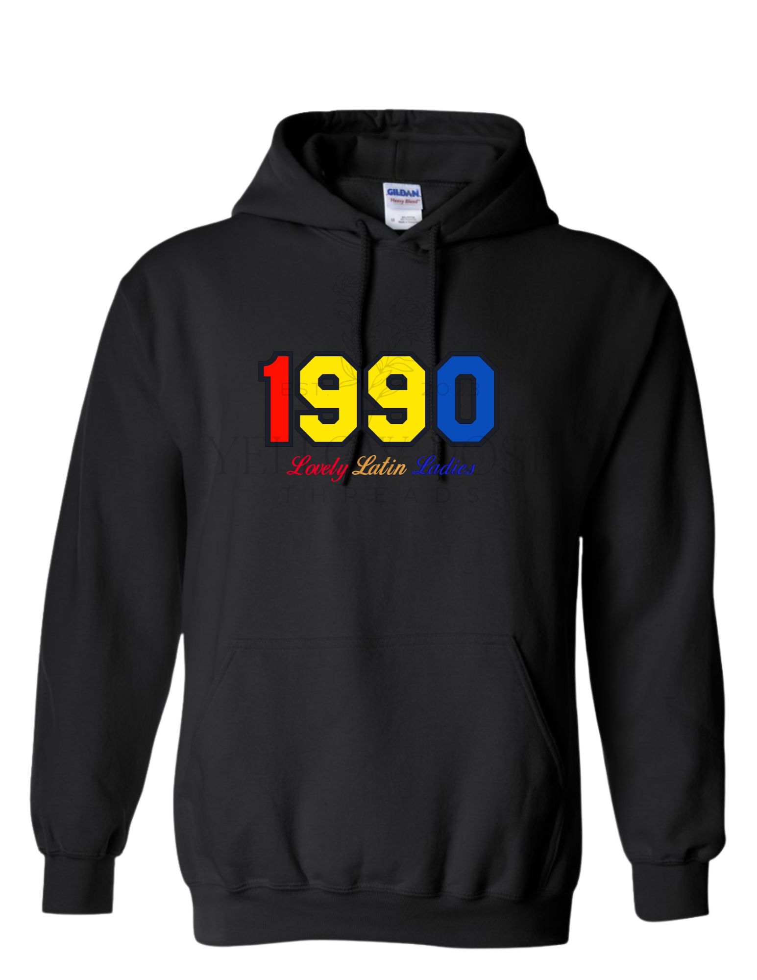 Sigma Iota Alpha 1990 Black Hoodie