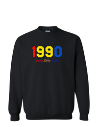 Sigma Iota Alpha 1990 Black Sweatshirt