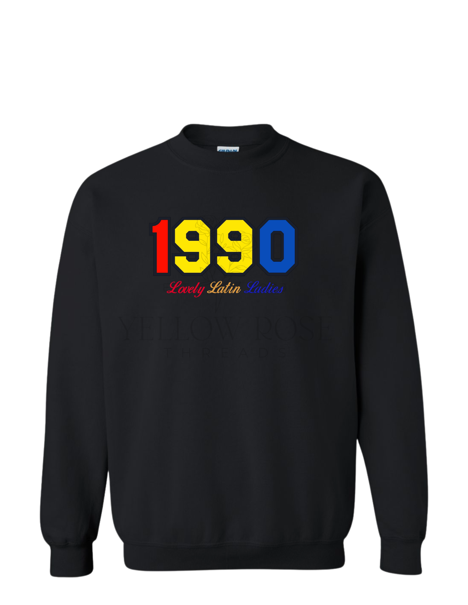 Sigma Iota Alpha 1990 Black Sweatshirt