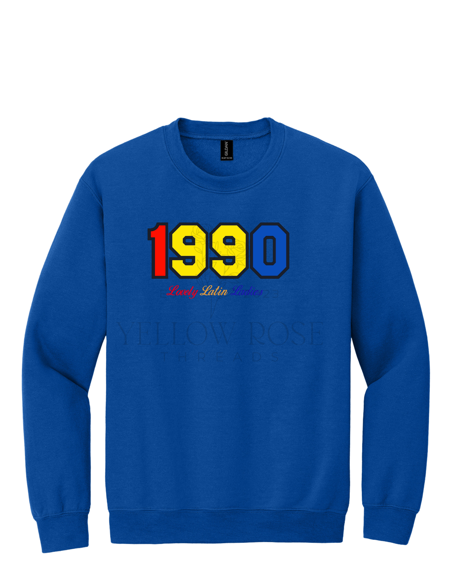 Sigma Iota Alpha 1990 Blue Sweatshirt