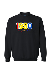 Sigma Iota Alpha 1990 Black Sweatshirt